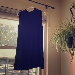 High Neck Little Black Dress